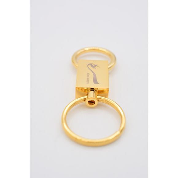 REMY MARTIN XO Charm Keychain Special Cognac Double Ended Gold Key Holder BinA16 - Picture 4 of 12